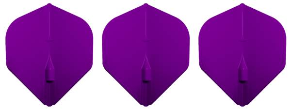 L-Style Flight EZ L1 PURPLE - 3 Stück - passend zu L-Shaft Straight