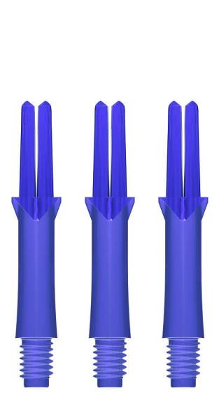 L-Style L-SHaft Straight - BLUE 190 - SHORT - 3 pieces - fits to L-Flight EZ L1