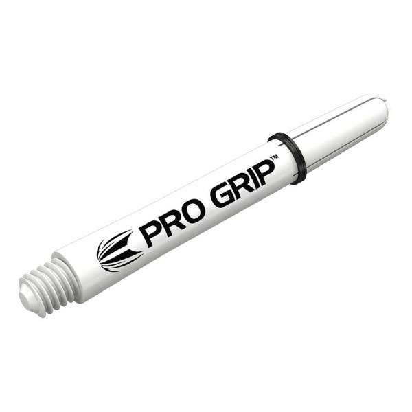 TARGET PRO GRIP - WHITE - INTERMEDIATE - 9 Stück Dart Shafts