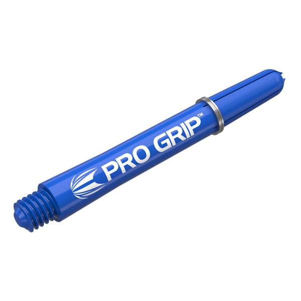 TARGET PRO GRIP - BLUE - MEDIUM - 9 Stück Dart Shafts