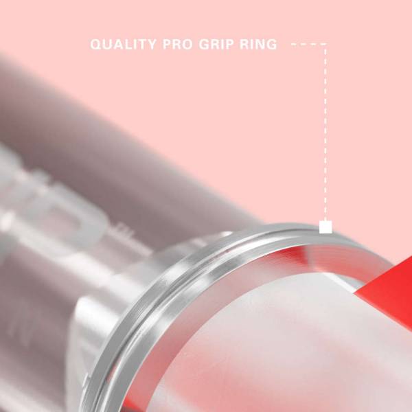 TARGET PRO GRIP VISION - RED - SHORT - 9 Stück Dart Shafts