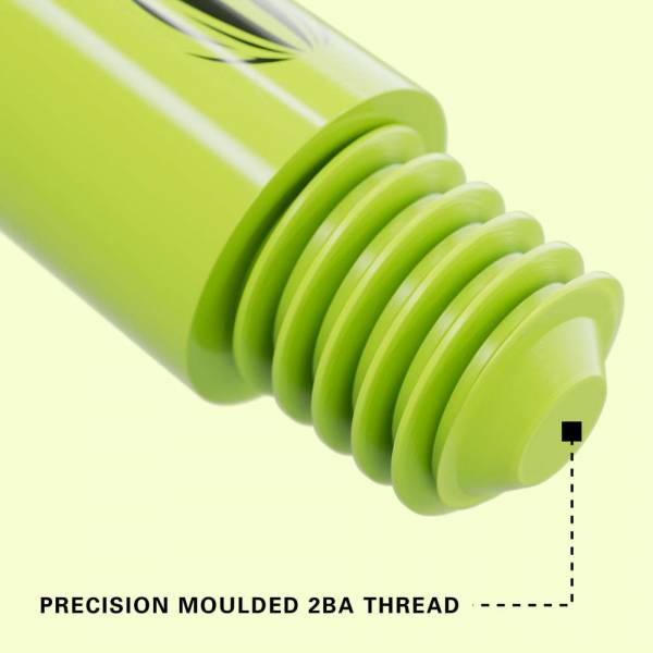 TARGET PRO GRIP - LIME - MEDIUM - 9 Stück Dart Shafts