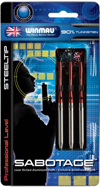 Steeldart WINMAU SABOTAGE - 90% Wolfram - 22g - +/- 0.1g