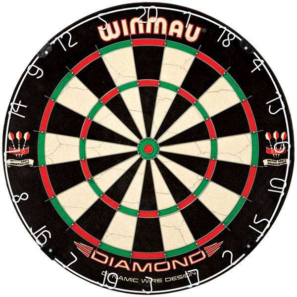 WINMAU DIAMOND - Dartboard für Steel- & Softdarts - 3010