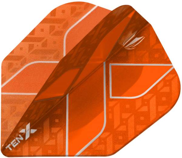 TARGET Ten-X - Orange - Flights - 3 Stück