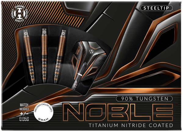 Harrows Noble - 21g - 90% T - +/- 0.05g - Steeldarts