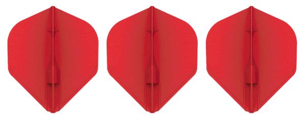 L-Style Flight EZ L1 RED - 3 Stück - passend zu L-Shaft Straight