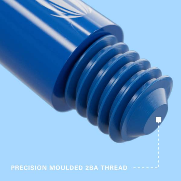 TARGET PRO GRIP - BLUE - MEDIUM - 9 Stück Dart Shafts