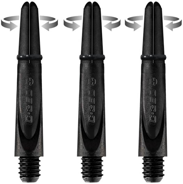 HARROWS Carbon 360 - Shafts - SHORT (33 mm) - 3 Stück