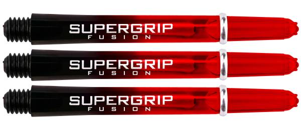 HARROWS Supergrip Fusion Red - Shafts - MEDIUM (47 mm) - 3 Stück