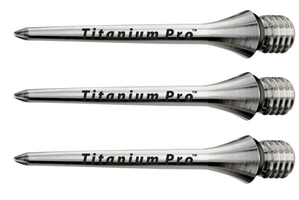 TARGET TITAN-Spitzen für E-Darts - 26 & 30 mm - SILBER