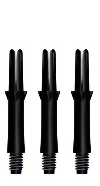 L-Style L-SHaft Straight - BLACK 190 - SHORT - 3 pieces - fits to L-Flight EZ L1
