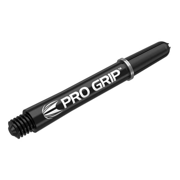 TARGET PRO GRIP - BLACK - MEDIUM - 9 Stück Dart Shafts
