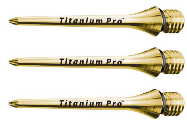 TARGET TITAN-Spitzen für E-Darts - 26 & 30 mm - GOLD