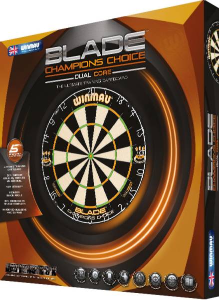 Winmau Blade 5 Dual Core CHAMPIONS CHOICE - Dartboard