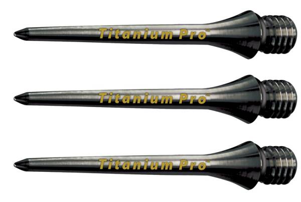 TARGET TITAN-Spitzen für E-Darts - 26 & 30 mm - SCHWARZ